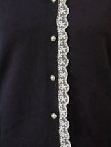Lace Trim Hooded Cardigan - Trendsi - Flyclothing LLC