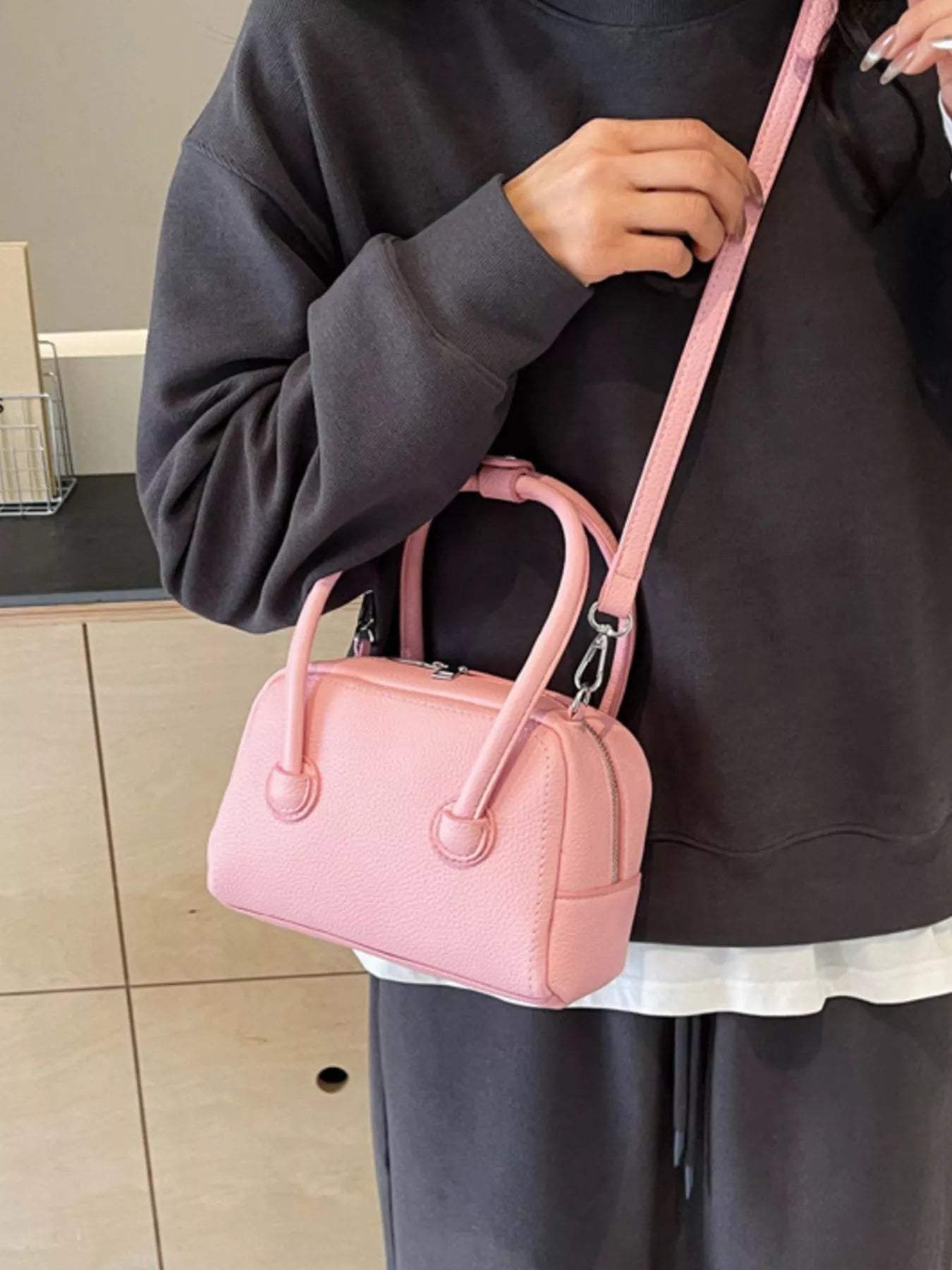 PU Leather Crossbody Bag - Trendsi - Flyclothing LLC