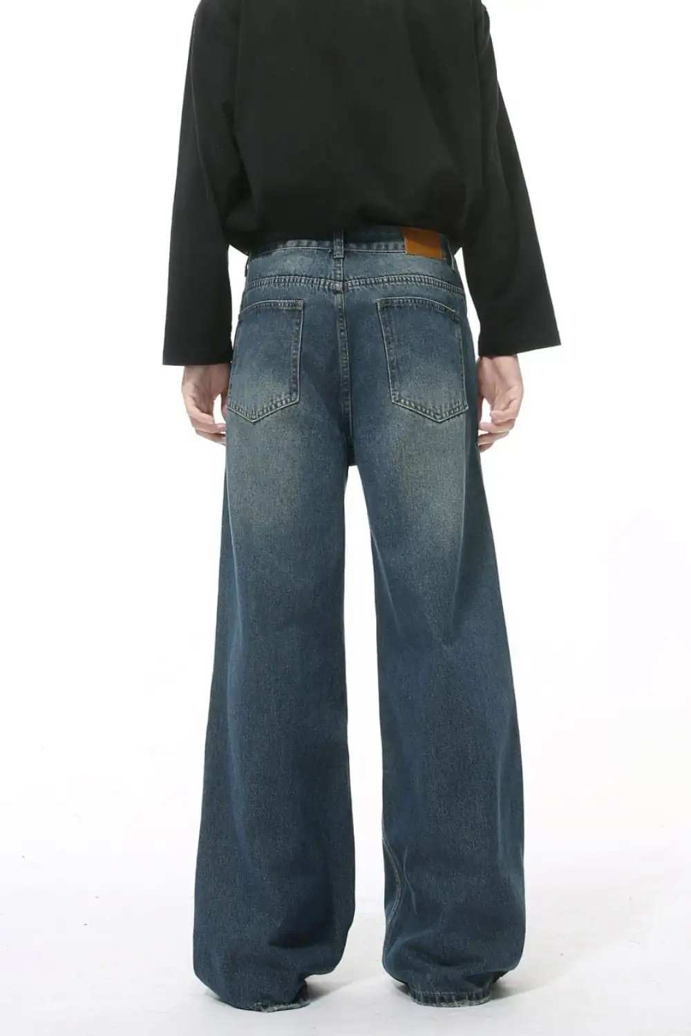 Wide Leg Pocketed Jeans - Trendsi - Flyclothing LLC