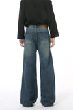 Wide Leg Pocketed Jeans - Trendsi