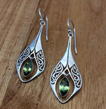 Alloy Rhinestone Cutout Earrings - Trendsi