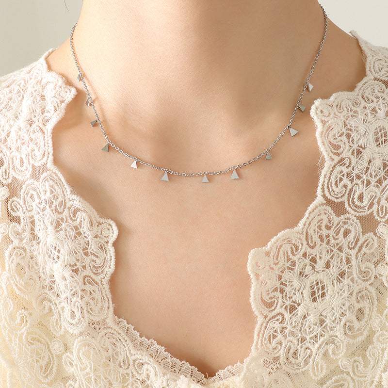 Titanium Steel Charm Necklace - Trendsi - Flyclothing LLC