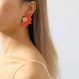 Flower Stud Earrings - Trendsi - Flyclothing LLC