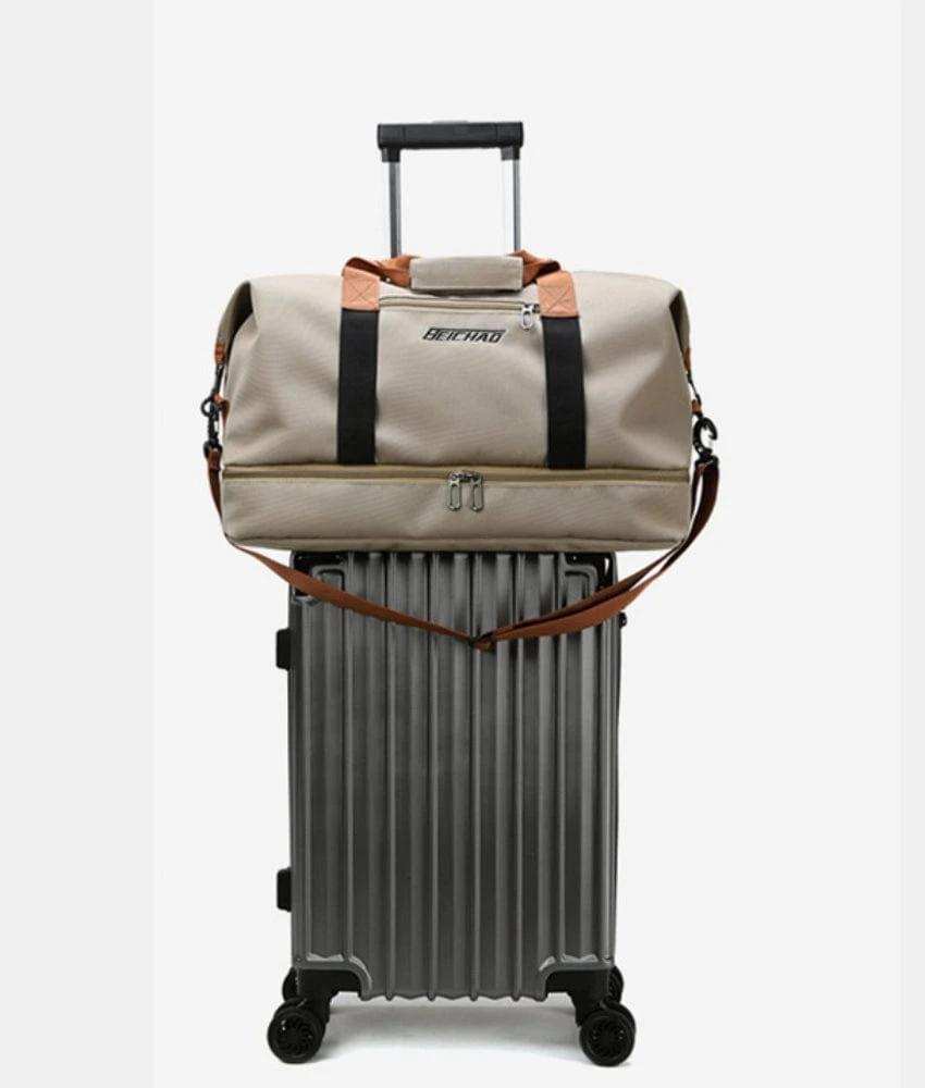 Oxford Cloth Oversize Travel Bag - Trendsi - Flyclothing LLC
