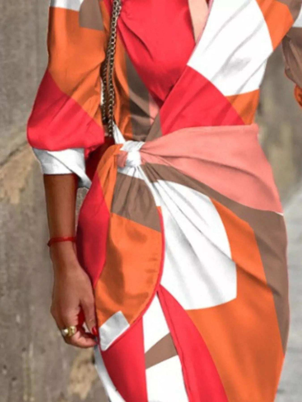 Printed Collared Neck Shirt Dress - Trendsi - Flyclothing LLC