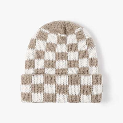 Thermal Checkered Hat - Trendsi - Flyclothing LLC