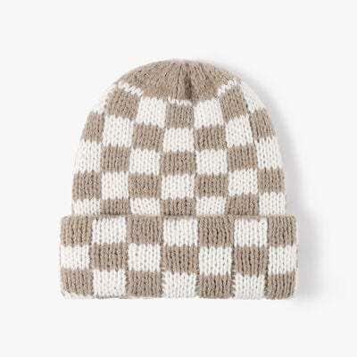 Thermal Checkered Hat - Trendsi - Flyclothing LLC