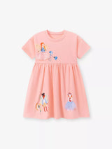 Children's Fairy Short Sleeve Dress - Trendsi - Flyclothing LLC