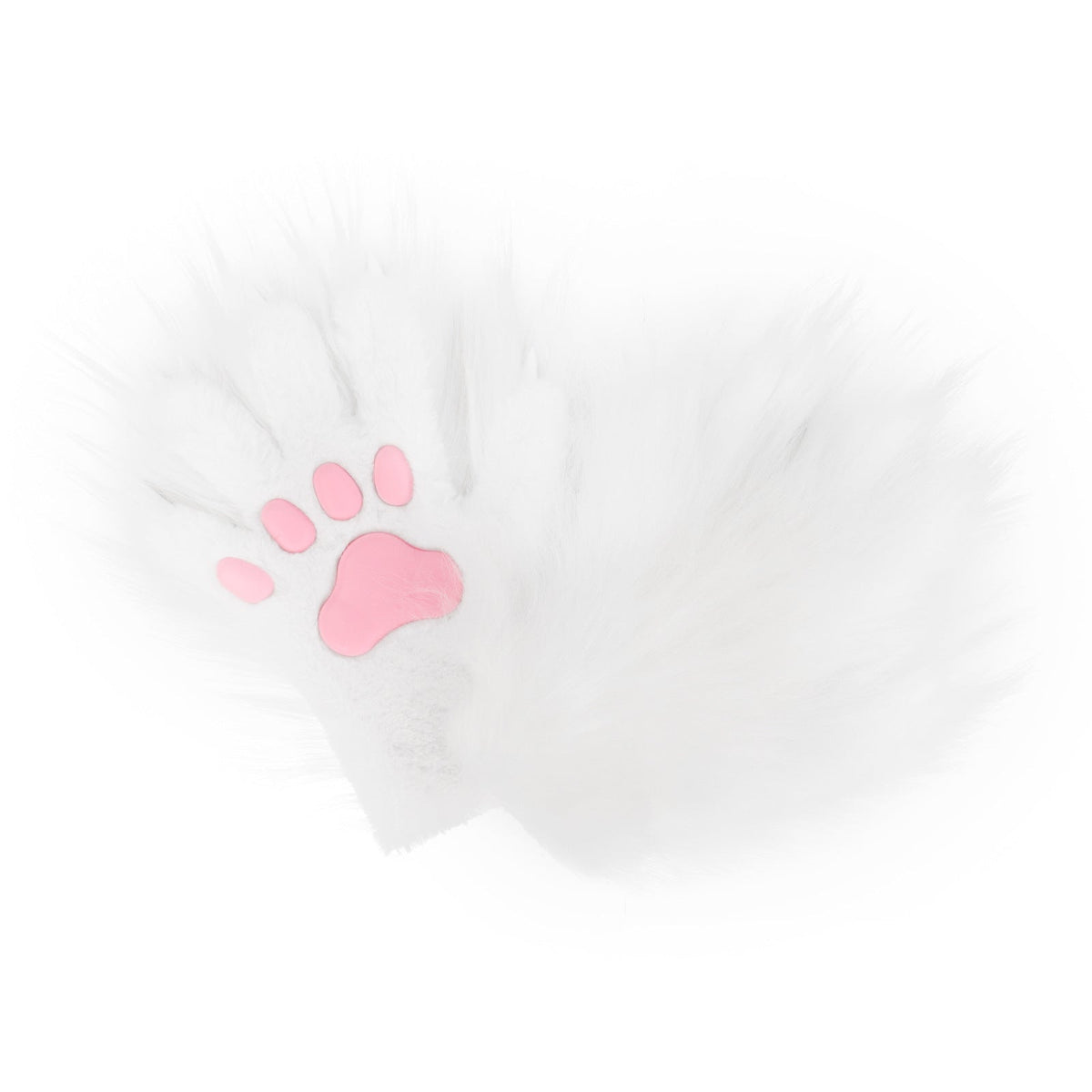 Halloween Long-plush Cat-claw Full-finger And Half-finger Gloves