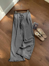 Drawstring Wide Leg Pants - Trendsi - Flyclothing LLC