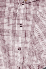 Drawstring Button Up Hooded Jacket - Trendsi - Flyclothing LLC
