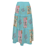 Baha Ranch Retro Pop Western Prairie Maxi Skirt - Baha Ranch Western Wear - Flyclothing LLC