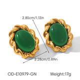 Vintage Personalized Non-fading Titanium Steel Earrings For Women - My Store - Flyclothing LLC