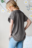 Heimish Full Size Short Sleeve Round Neck T-Shirt - Trendsi