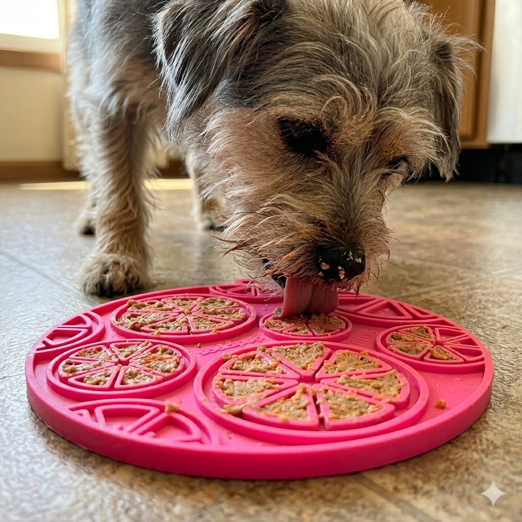 Citrus Design eMat - Enrichment Lick Mat For Dogs and Cats - with Suction Cups | USA Made - SodaPup/True Dogs, LLC - Flyclothing LLC