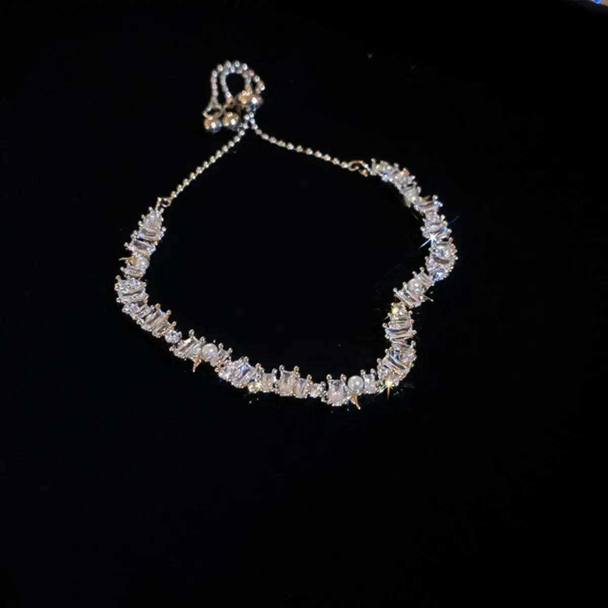 Copper Zircon Bracelet - Trendsi - Flyclothing LLC