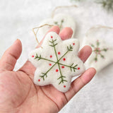 Christmas Felt Snowflake Ornament - Trendsi - Flyclothing LLC