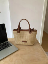 Straw Woven Crossbody Bag - Trendsi - Flyclothing LLC