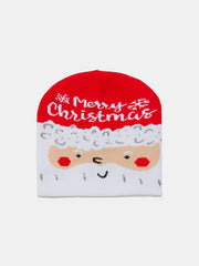 Christmas Pattern Knit Hat - Trendsi