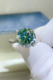 5 Carat Moissanite 925 Sterling Silver Ring - Trendsi