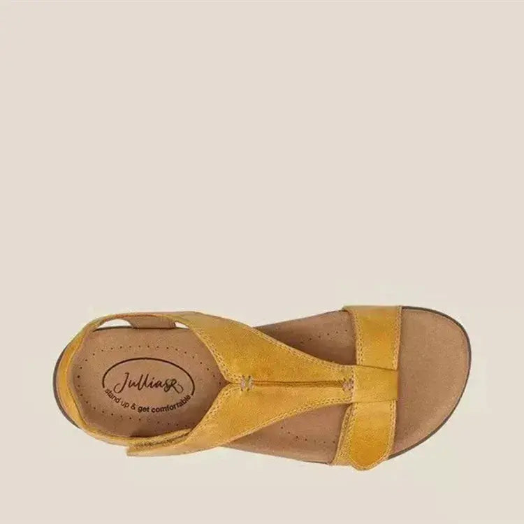 Open Toe Flats Sandals - Trendsi - Flyclothing LLC