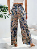 Printed Wide Leg Pants - Trendsi - Flyclothing LLC