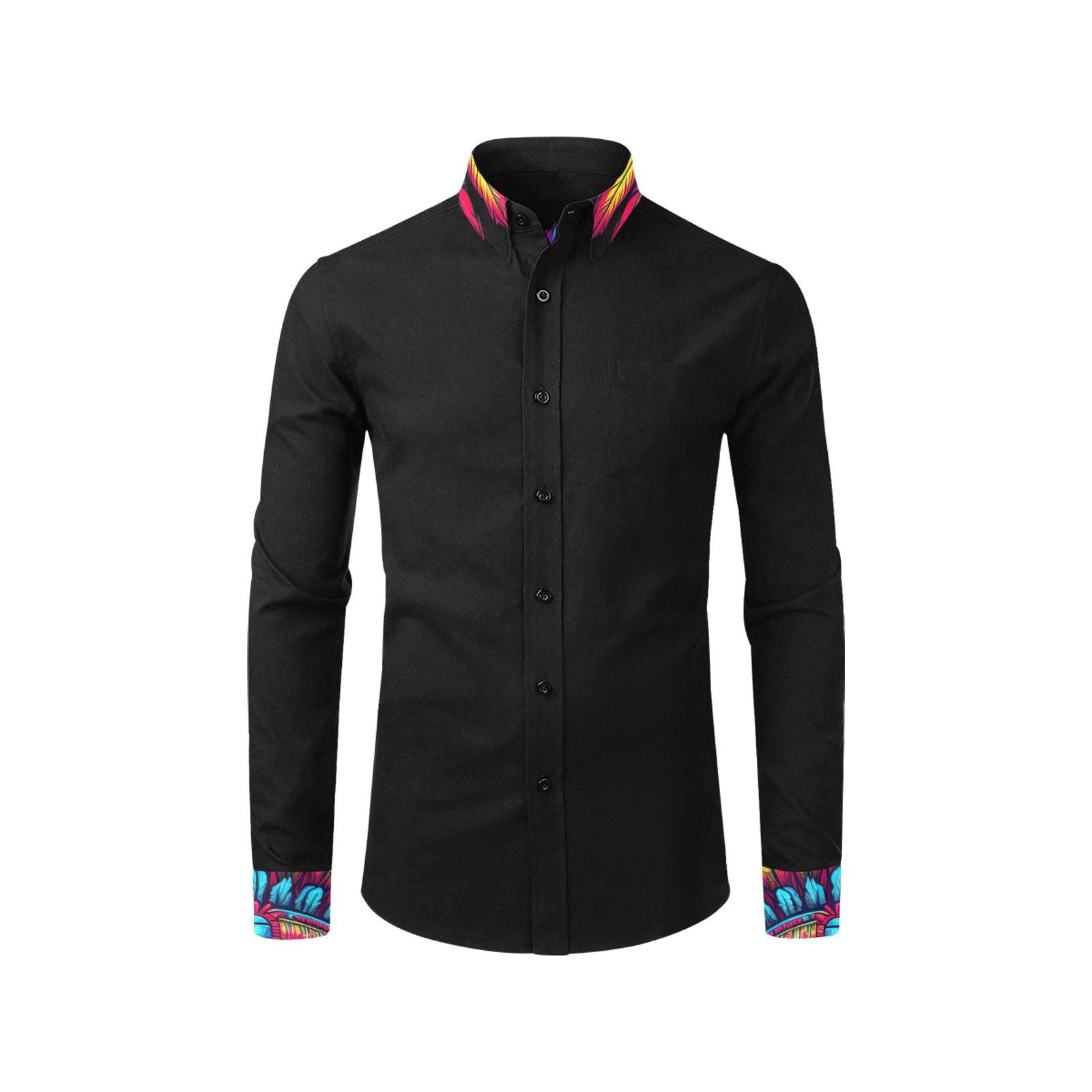 Baha Ranch Indian Skull Unisex Western Button Up Shirt