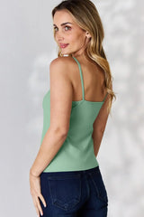 Basic Bae Full Size Round Neck Slim Cami - ShopBasicbae - Flyclothing LLC
