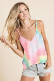 BiBi Tie Dye French Terry Knit Cami - Trendsi - Flyclothing LLC