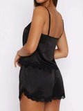 Lace Detail Cami and Shorts Set - Trendsi - Flyclothing LLC