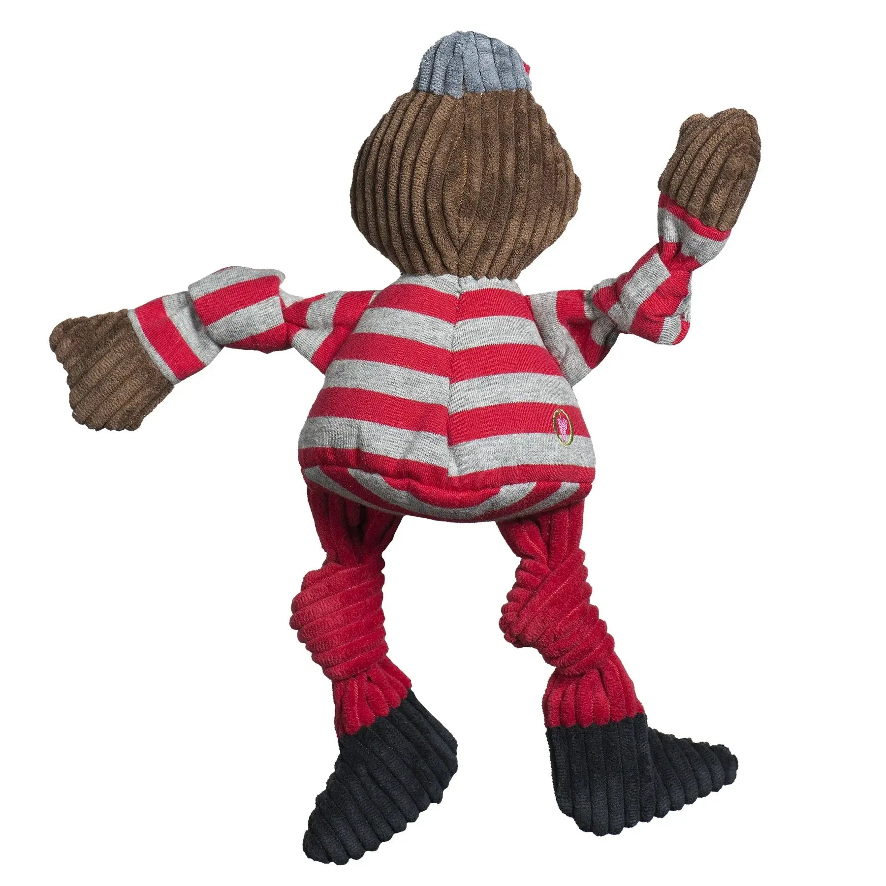 NCAA Ohio State University, Brutus the Buckeye Knottie® Plush Dog Toy - HuggleHounds - Flyclothing LLC