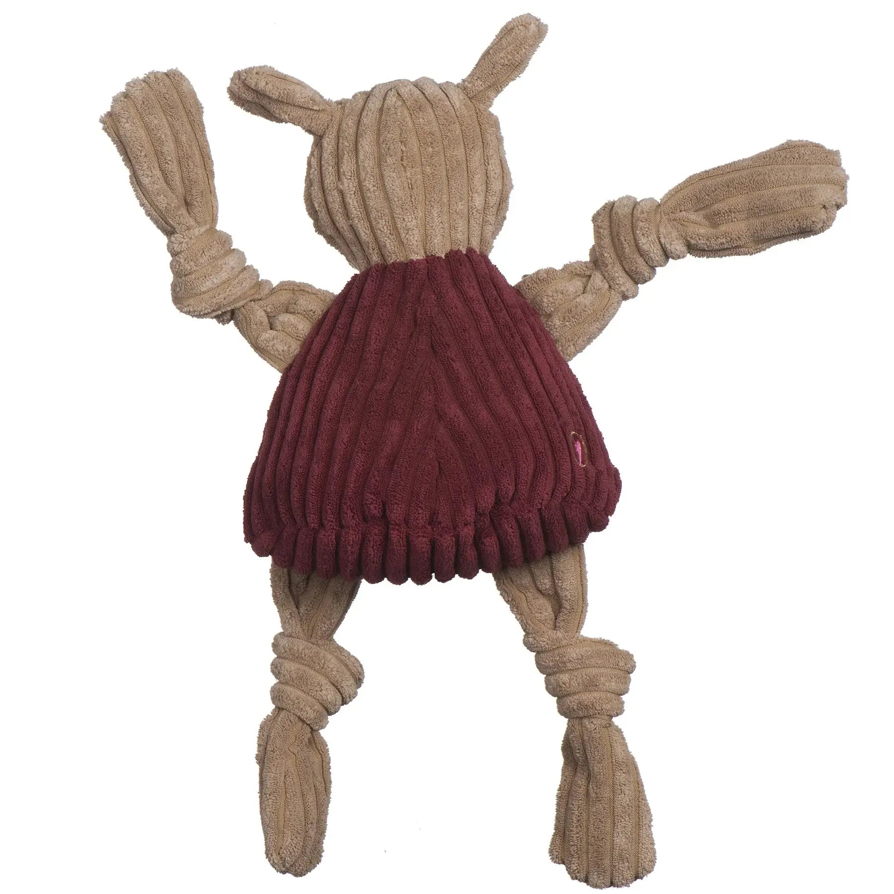 NCAA Mississippi State University, Bully the Bulldog Knottie® Plush Dog Toy - HuggleHounds - Flyclothing LLC