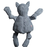 NCAA North Carolina State University, Mr. Wuf Knottie® Plush Dog Toy - HuggleHounds - Flyclothing LLC