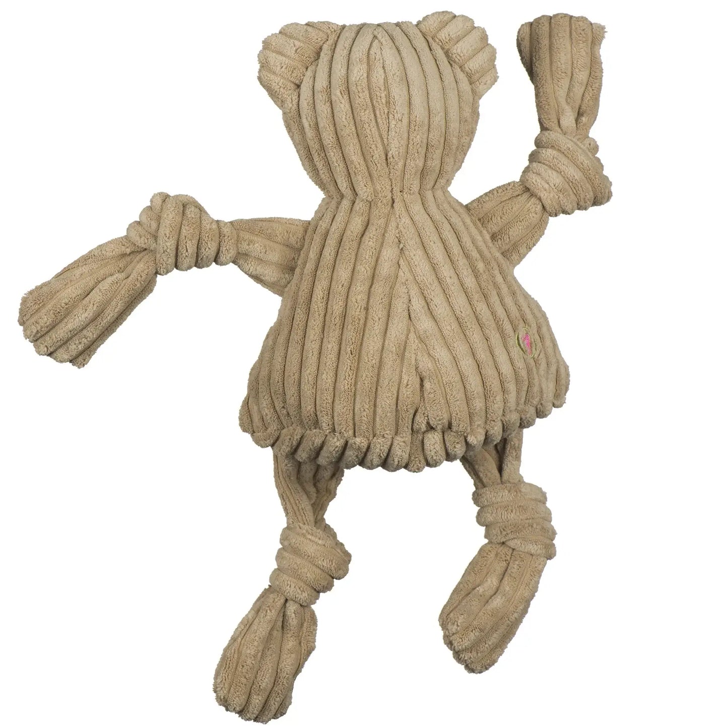 NCAA Cornell University, Big Red Bear Knottie® Plush Dog Toy - HuggleHounds - Flyclothing LLC