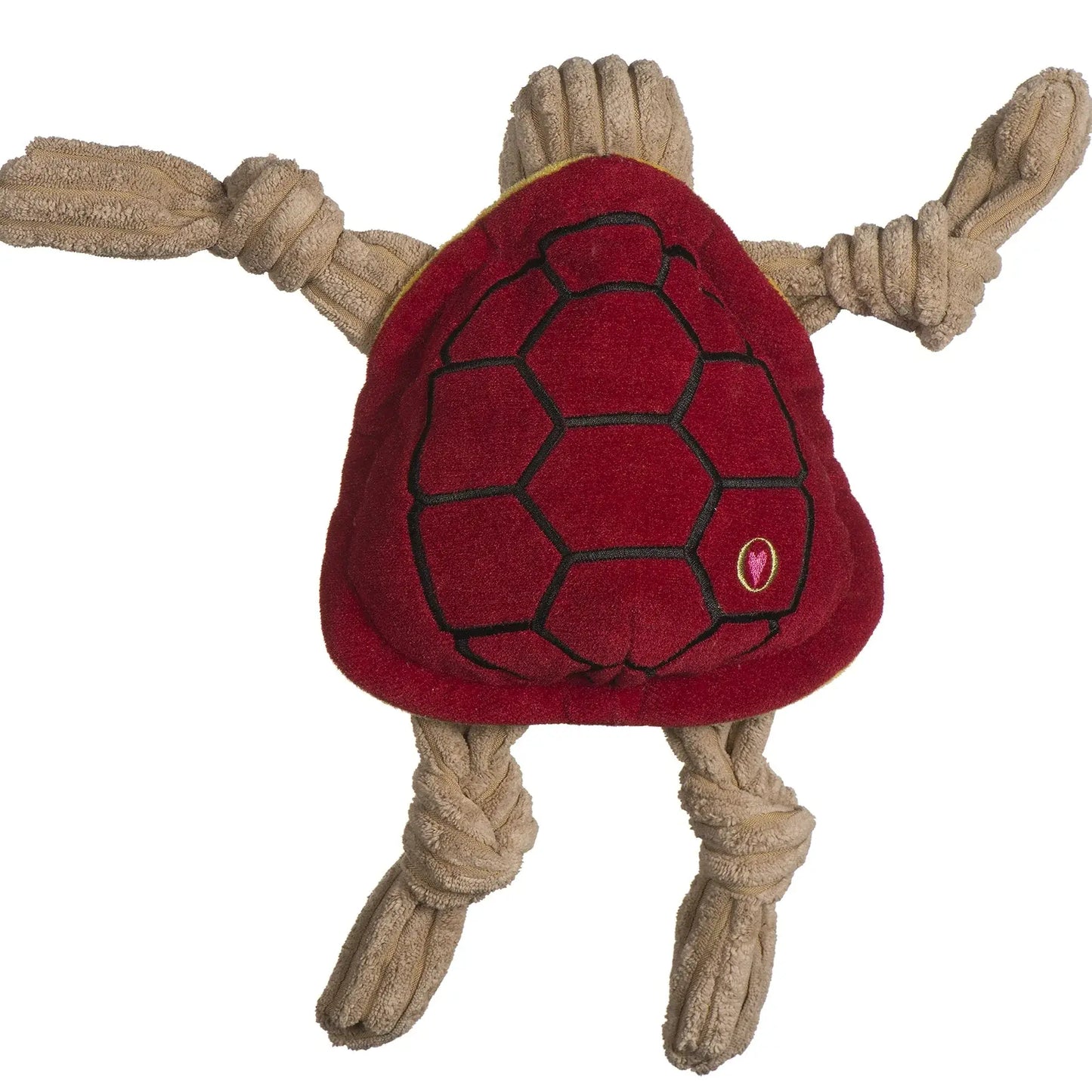 NCAA University of Maryland - Testudo the Terrapin Knottie® Plush Dog Toy - HuggleHounds - Flyclothing LLC