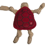NCAA University of Maryland - Testudo the Terrapin Knottie® Plush Dog Toy - HuggleHounds - Flyclothing LLC