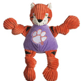 NCAA Clemson University, The Tiger Knottie® Plush Dog Toy - HuggleHounds - Flyclothing LLC