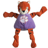 NCAA Clemson University, The Tiger Knottie® Plush Dog Toy - HuggleHounds - Flyclothing LLC