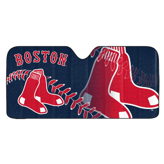 Boston Red Sox Windshield Sun Shade - Boston Red Sox