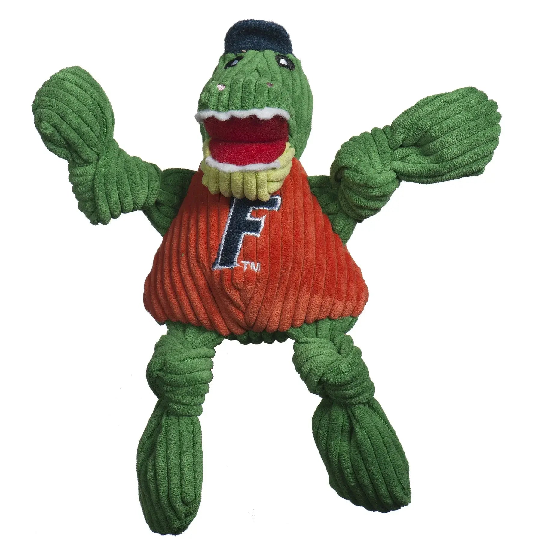NCAA University of Florida - Albert Gator Knottie® Plush Dog Toy - HuggleHounds - Flyclothing LLC