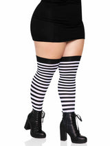 Cari Striped Stockings