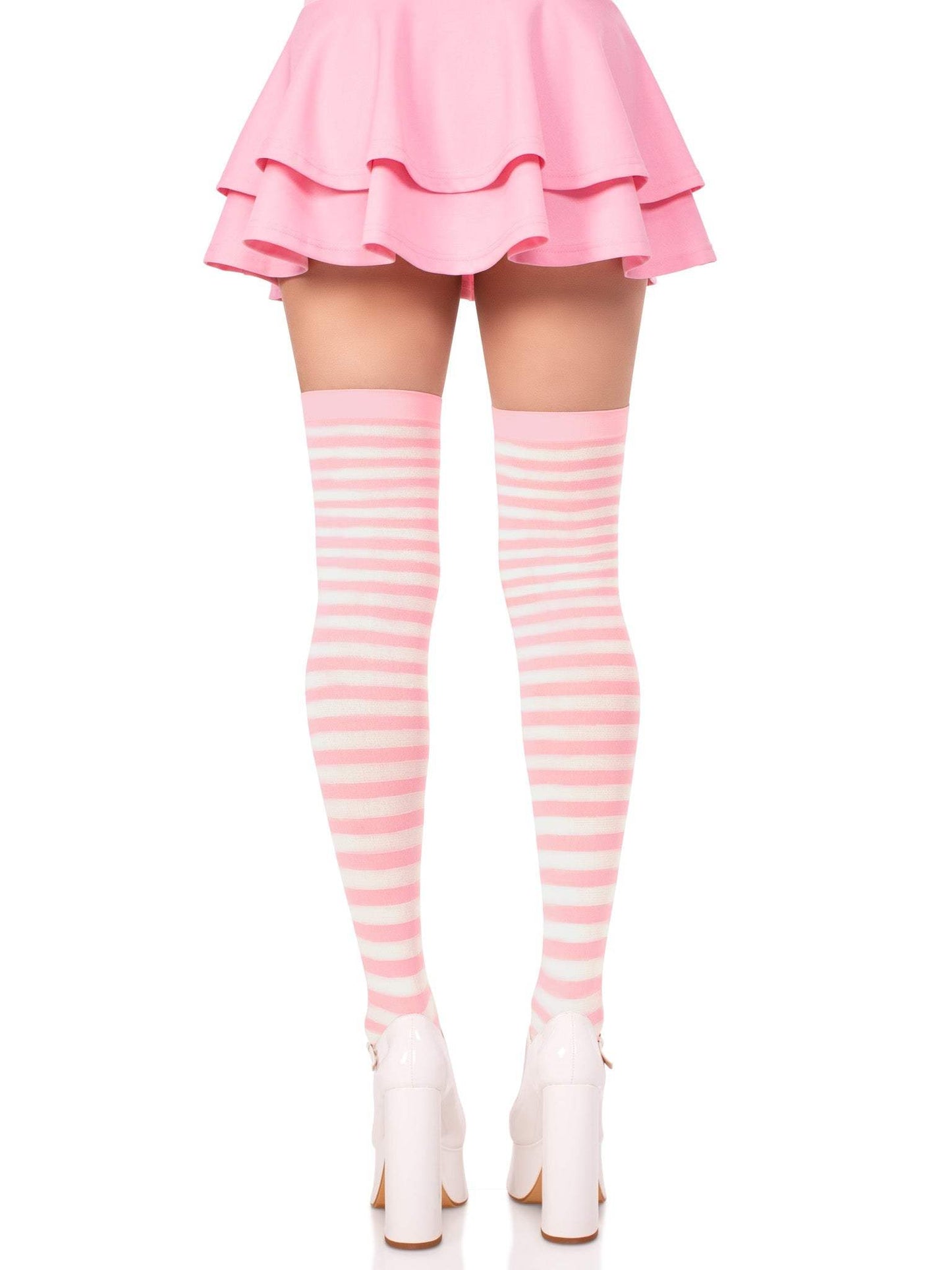 Cari Striped Stockings