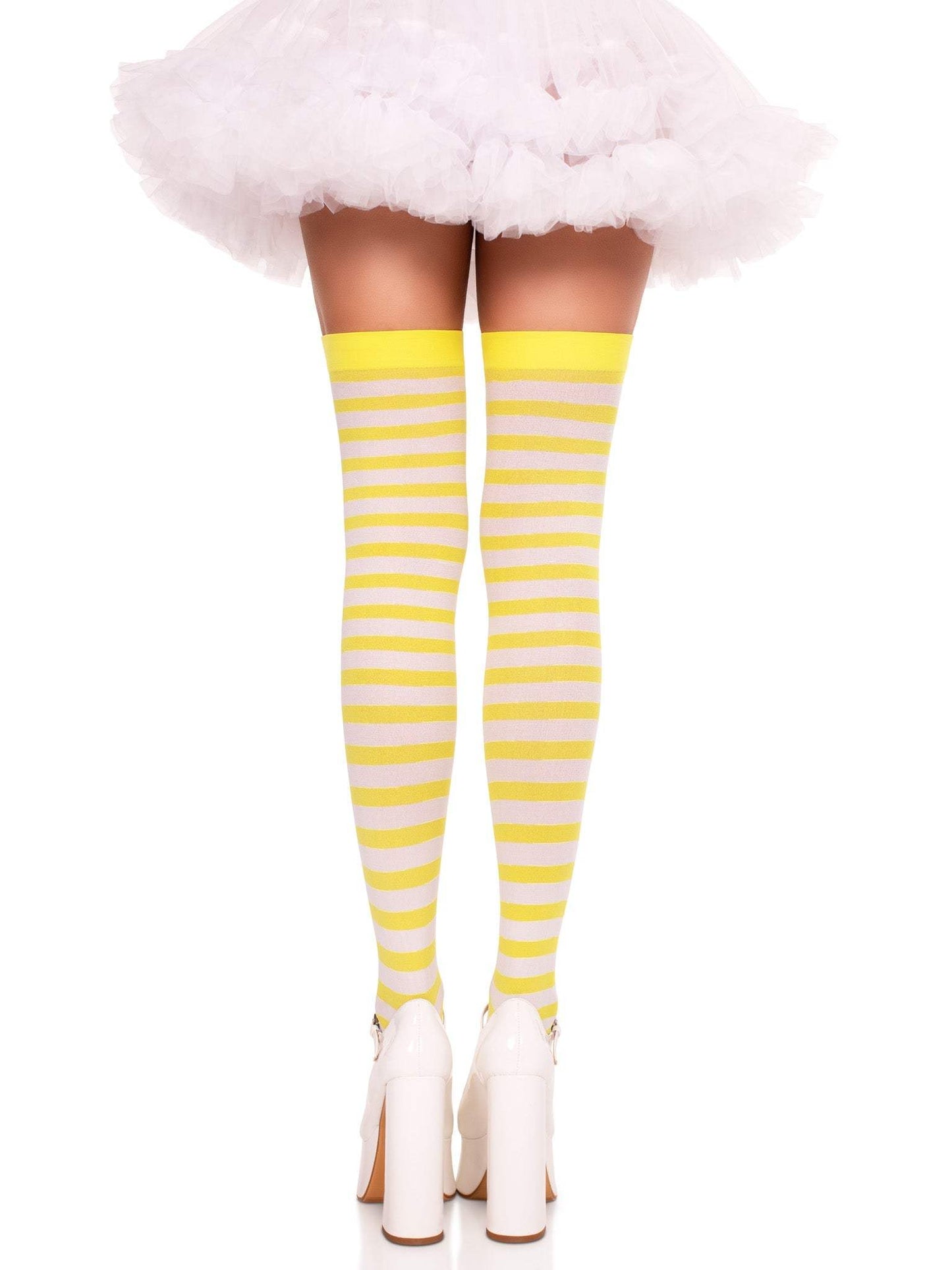Cari Striped Stockings