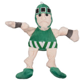 NCAA Michigan State University, Sparty Knottie® Plush Dog Toy - HuggleHounds - Flyclothing LLC