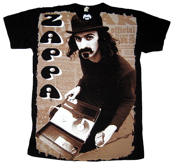 Frank Zappa T-Shirt - Frank Zappa - Flyclothing LLC