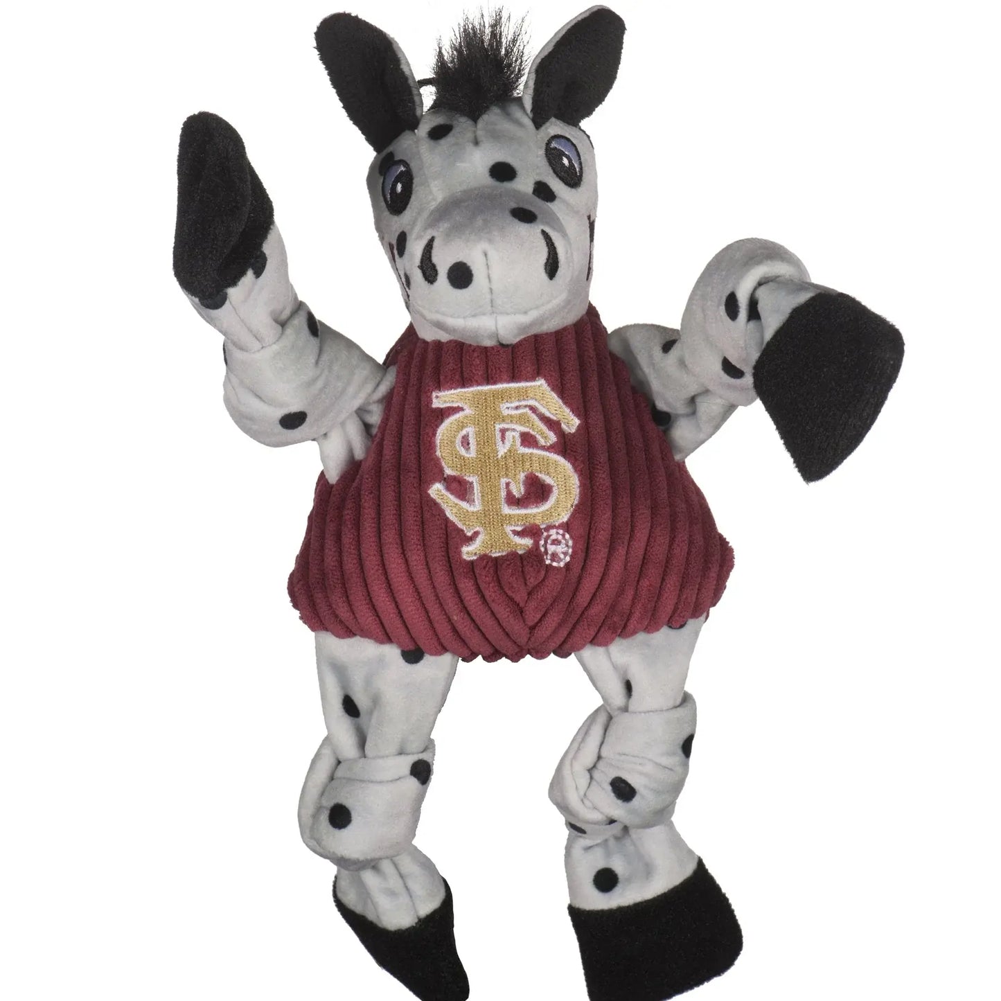NCAA Florida State University, Cimarron Knottie® Plush Dog Toy - HuggleHounds - Flyclothing LLC