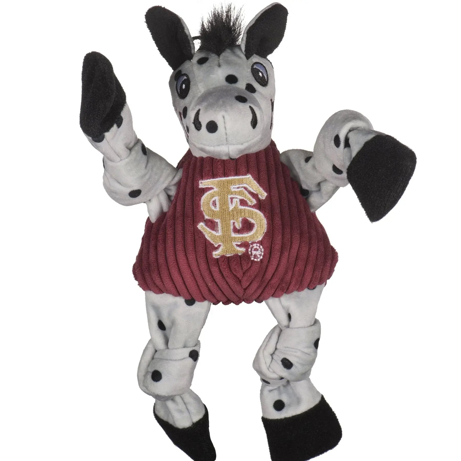 NCAA Florida State University, Cimarron Knottie® Plush Dog Toy - HuggleHounds - Flyclothing LLC