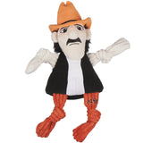 NCAA Oklahoma State University, Mascot Knottie® Plush Dog Toy - HuggleHounds - Flyclothing LLC
