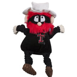 NCAA Texas Tech University, Raider Red Knottie® Plush Dog Toy - HuggleHounds - Flyclothing LLC