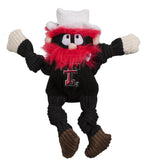 NCAA Texas Tech University, Raider Red Knottie® Plush Dog Toy - HuggleHounds - Flyclothing LLC